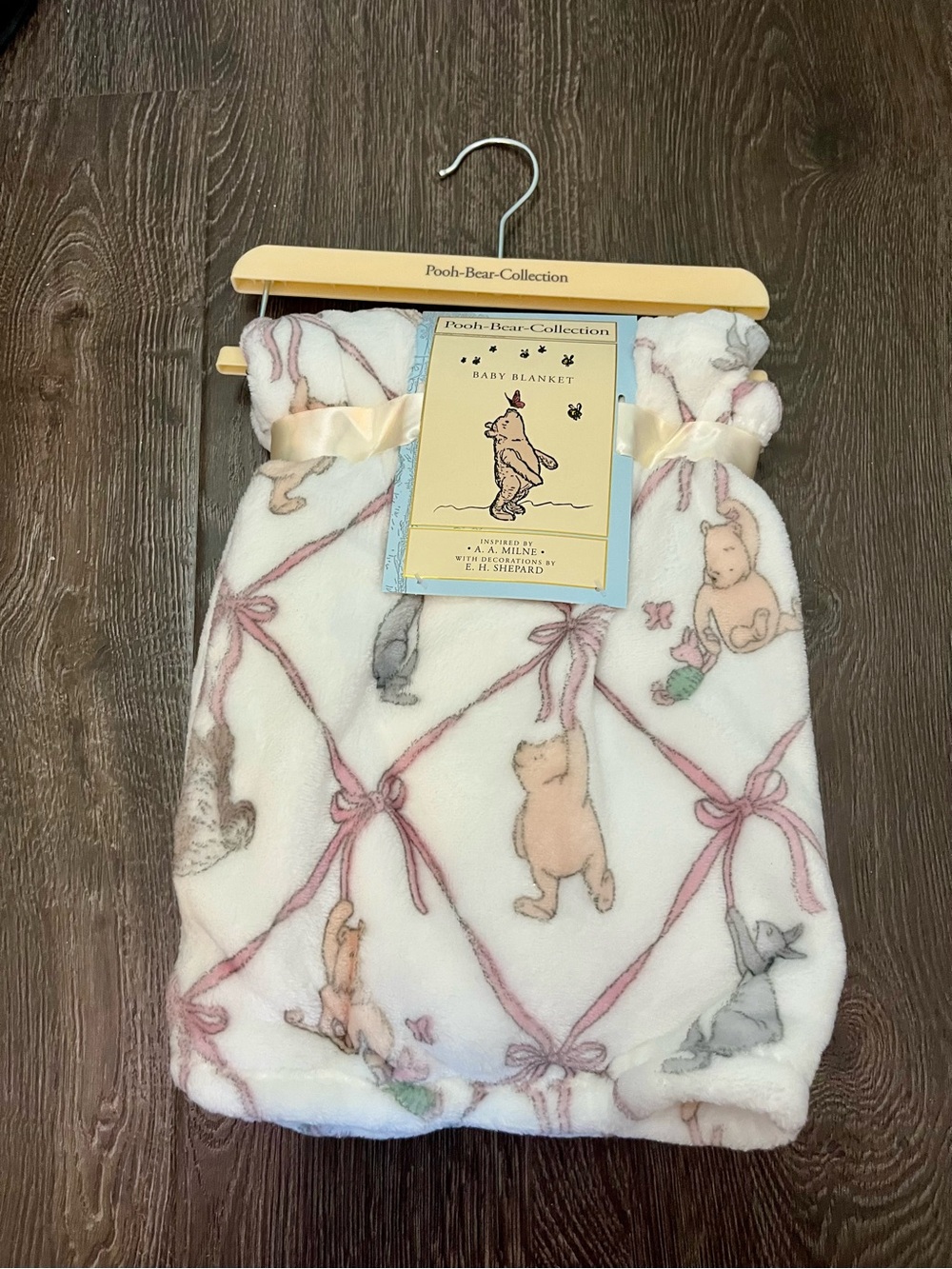 Winnie the Pooh baby blanket